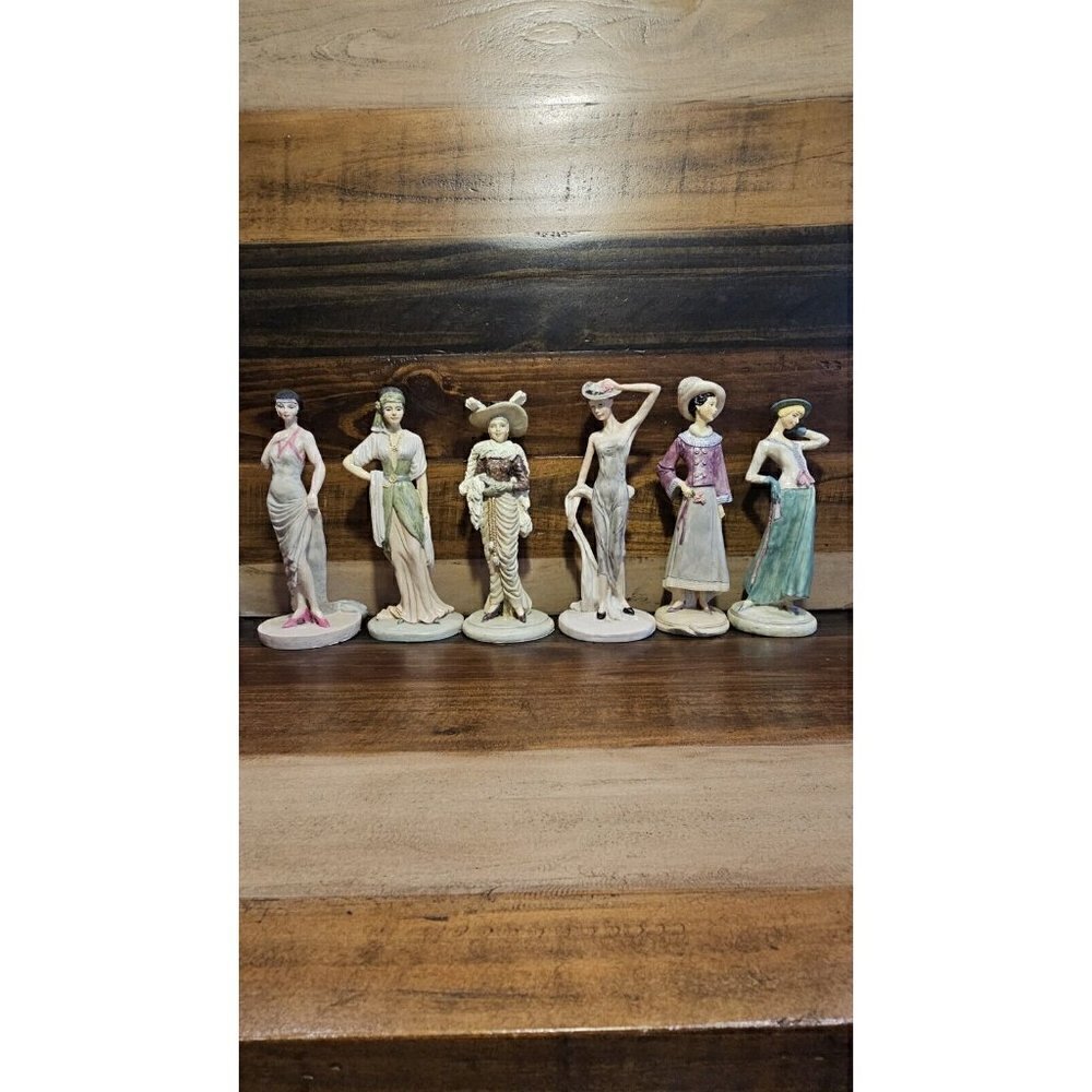 Vintage Albert Price 1993 Collectible Women Fashion Figurines (6) Original Boxes